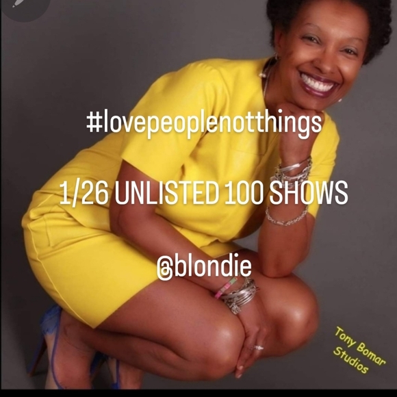 Unlisted Other - 1/26 UNLISTED @BLONDIE s 100 DAYS. #lovepeoplenotthings.